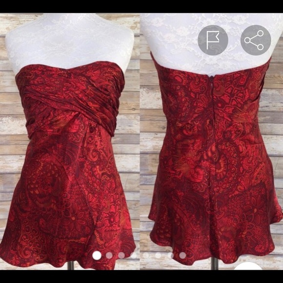 Nwot strapless red top from Banana Republic - Picture 5 of 5